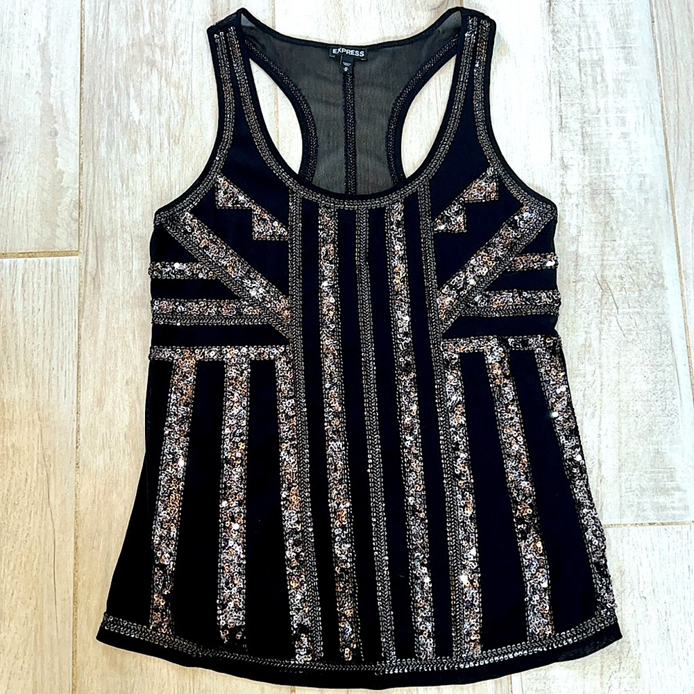 Express Sequin Tank